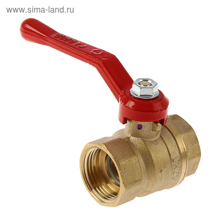 

Кран шаровой "ГАЛЛОП" DN-25 220, внутренняя/внутренняя резьба 1", ручка