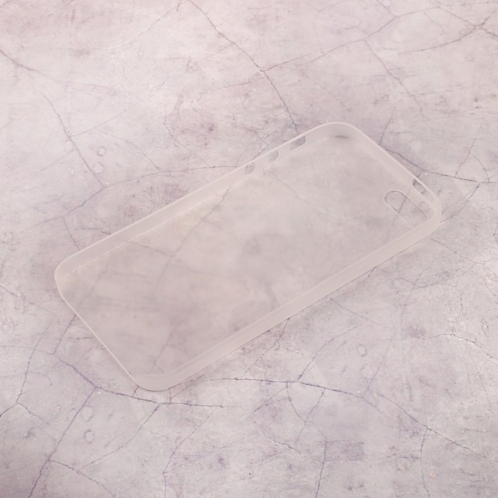 Чехол-крышка Deppa Sky Case iPhone 5/5S/SE, 0,3 мм, белая