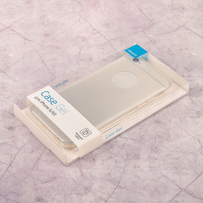 Чехол Deppa Gel Case для iPhone 6/6S, прозрачный
