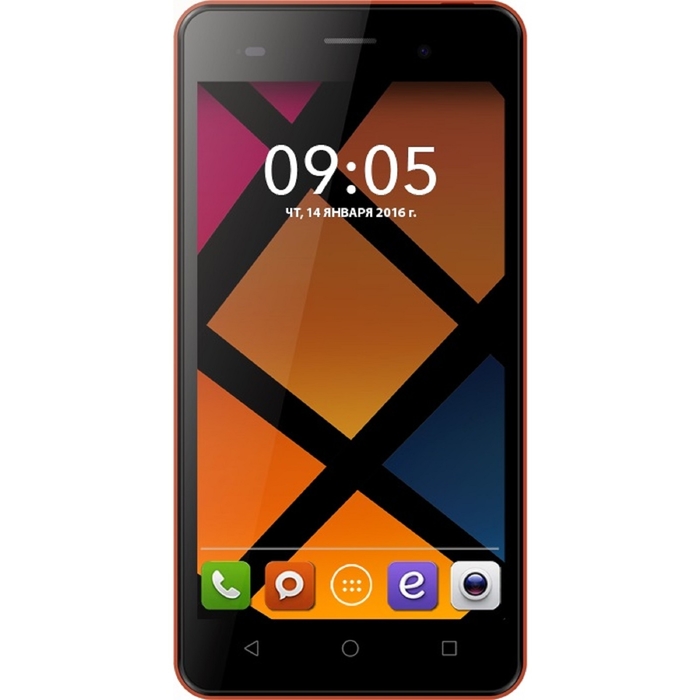 Смартфон BQ S-5020 Strike, красный