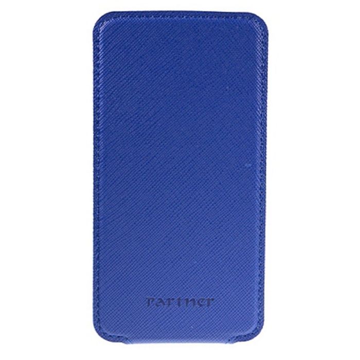 Чехол Partner Flip-case 4,5", синий  (размер 7*13.5 см)