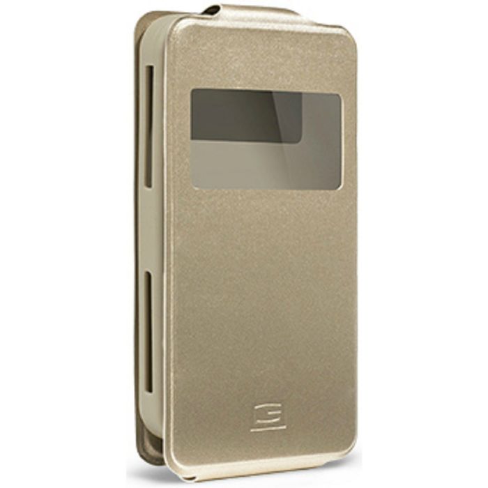 Чехол GRESSO Норман, вертикальный (4,2-4,5") золотой