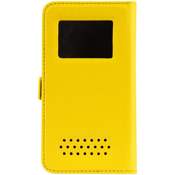 Чехол InterStep NEXT книжка 4,0-4,7" желтый (130х68х10)