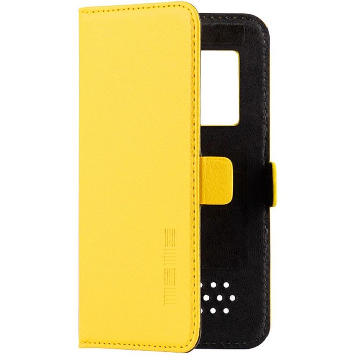 Чехол InterStep NEXT книжка 4,7-5" желтый (137х71х9)