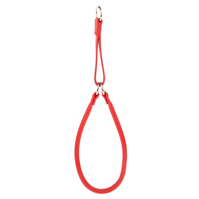 Ошейник-удавка CoLLaR Glomour, 65 х 1,3 см, красный