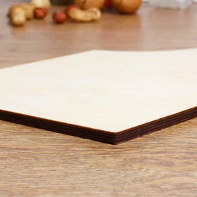 

Доска разделочная фанера 165*300 с ручкой
