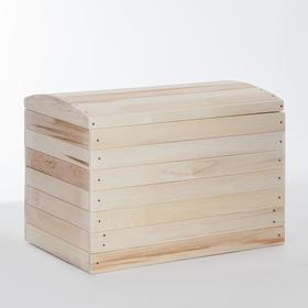 Комод деревянный  сундук 'Глобус', 80×50×57см, 'Добропаровъ' Ош