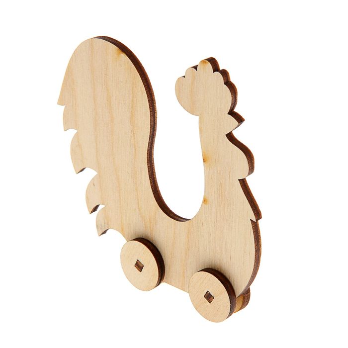 Заготовка Игрушка "Петушок" 10*10*2 см