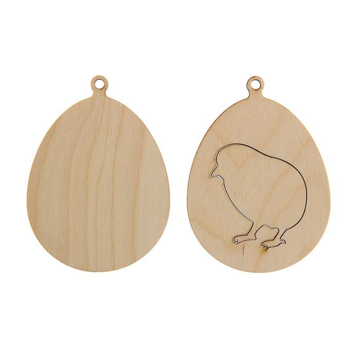 Заготовка-подвеска "Цыплёнок" 11*8 см