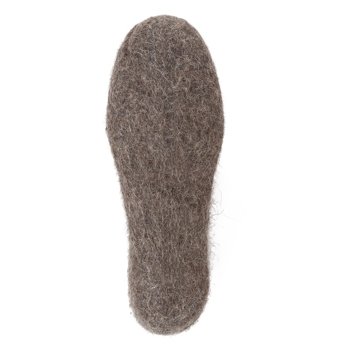 Валенки женские серые, ов "Цветочная фантазия", (р. 37 (25)