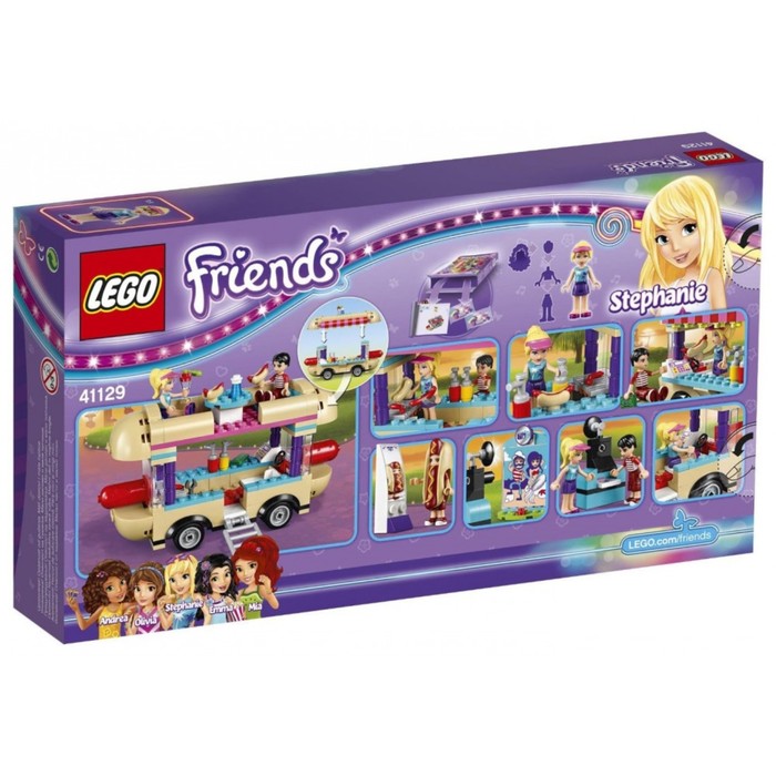 Конструктор "Парк развлечений: фургон с хот-догами", 243 детали