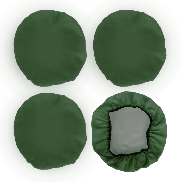 Чехлы на колёса детской коляски, набор 4 шт., полиэстер, цвета МИКС