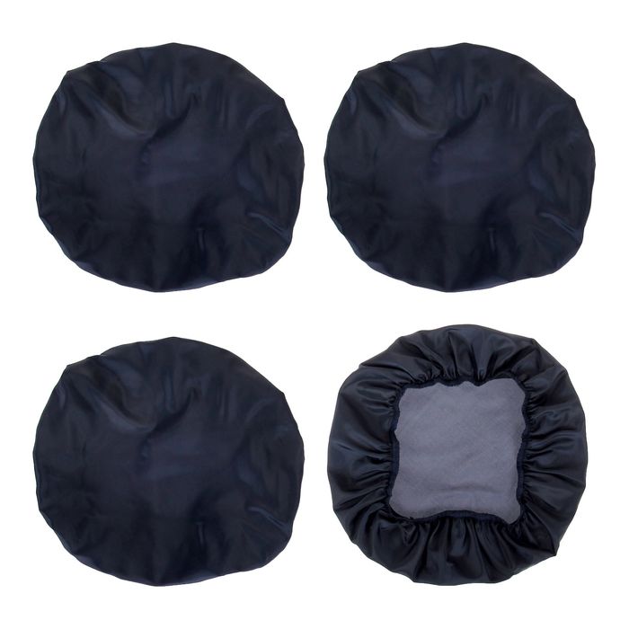 Чехлы на колёса детской коляски, набор 4 шт., полиэстер, цвета МИКС