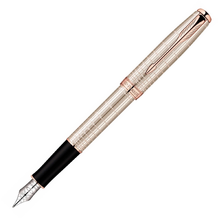 Ручка перьевая Parker Sonnet F535 (1859488) Silver PGT (F)