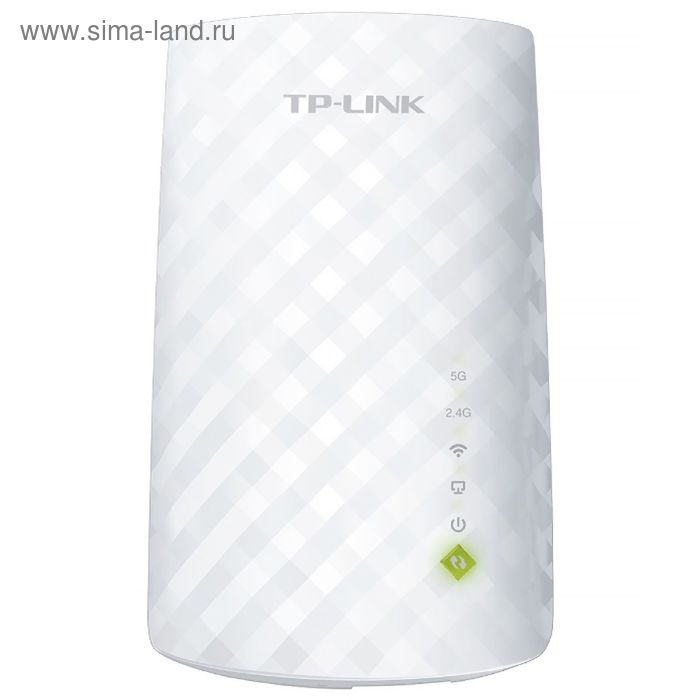 Повторитель беспроводного сигнала TP-Link AC750 (RE200) Wi-Fi универсальный усилитель беспроводного сигнала tp link re200 скорость до 750 мбит с розетка uk