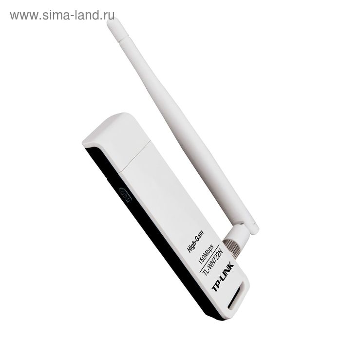 Сетевой адаптер Wi-Fi TP-Link TL-WN722N USB 2.0