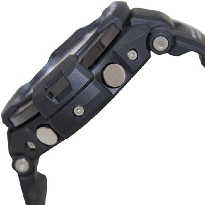 Часы наручные мужские CASIO GA-1000-1A датчик температуры и цифровой компас