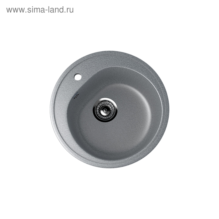 

Мойка кухонная Ulgran U101-309, d=500 мм, цвет тёмно-серый