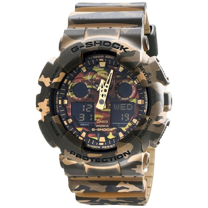 Часы наручные мужские CASIO GA-100CM-5A