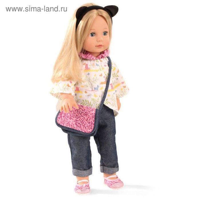 Кукла Gotz «Джессика», блондинка в одежде, размер 46 см arias elegance кукла 49 см в одежде мягк тело с пластиковым каркасом внутри кор 21x13x53 см