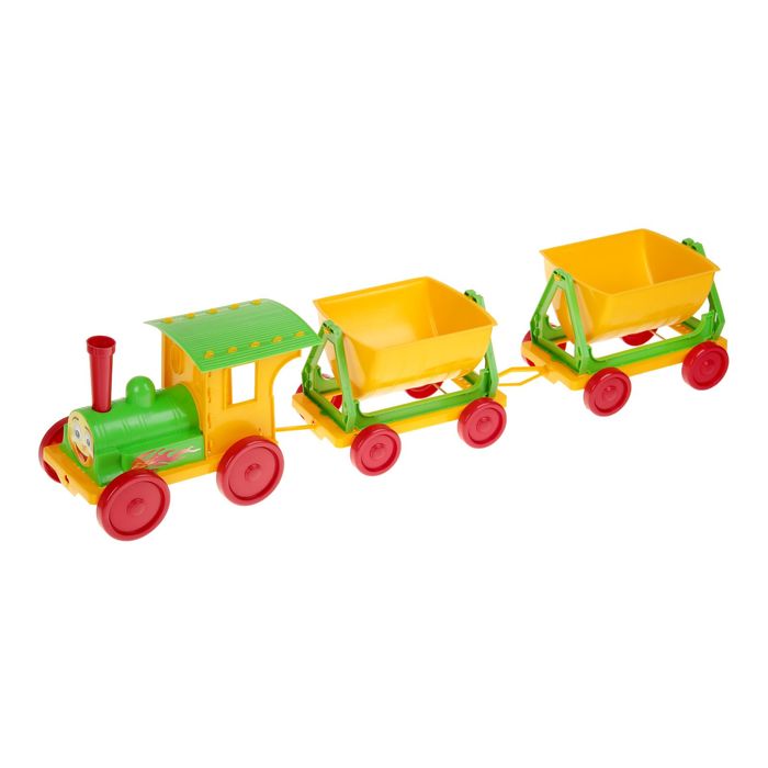 Поезд-конструктор с двумя прицепами, МИКС