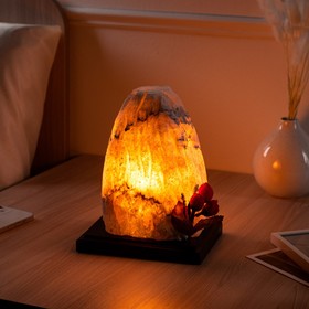 Соляная лампа 'Гора Весна', 21 см, 3-4 кг Ош