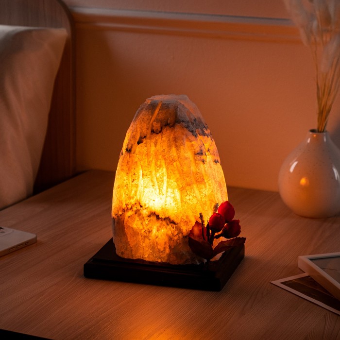фото Соляная лампа "гора весна", 21 см, 3-4 кг ваше здоровье
