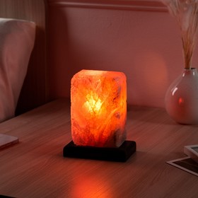 Соляная лампа 'Рассвет', цельный кристалл, 20 см, 1-2 кг Ош