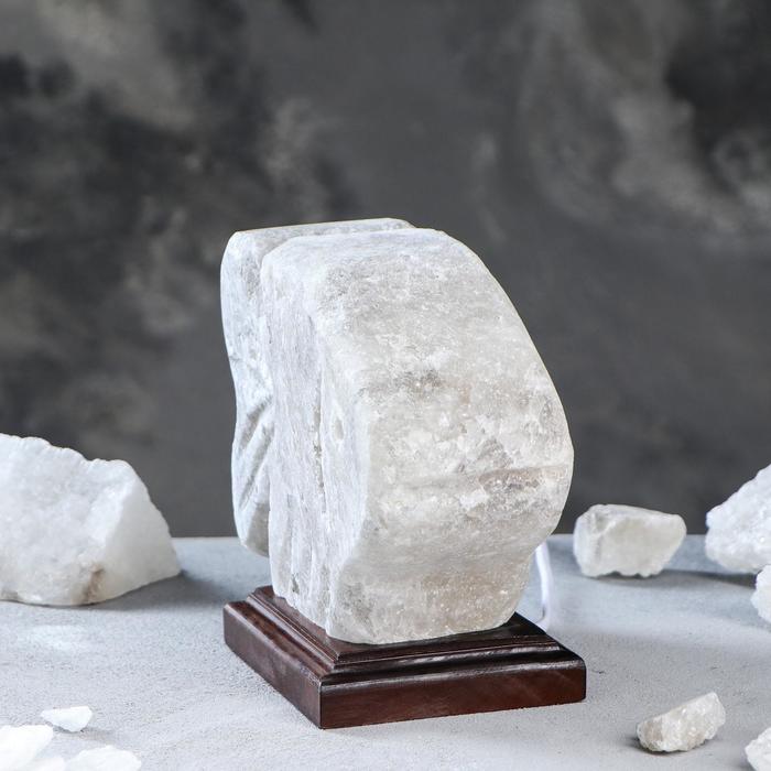 Светильник соляной "Рыбка" цельный кристалл, малая, 3-4 кг