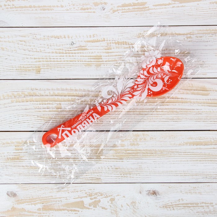 Ложка гарнирная 28х6,5 см "Точки", цвета МИКС