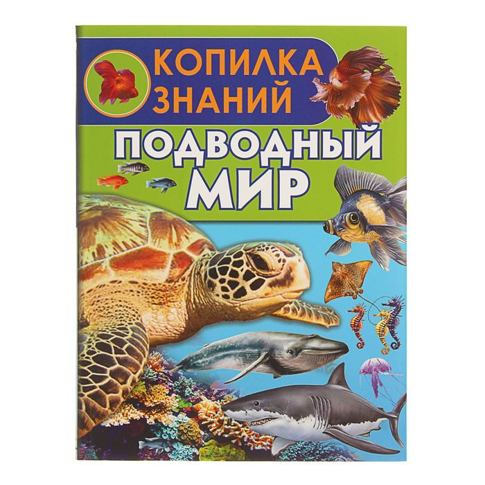 Лучшая энциклопедия в картинках для малышей подводный мир