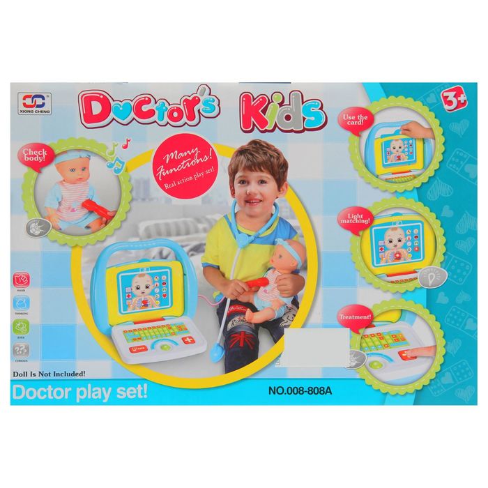 Набор игровой набор доктора "УЗИ", со сканером, 8 предметов