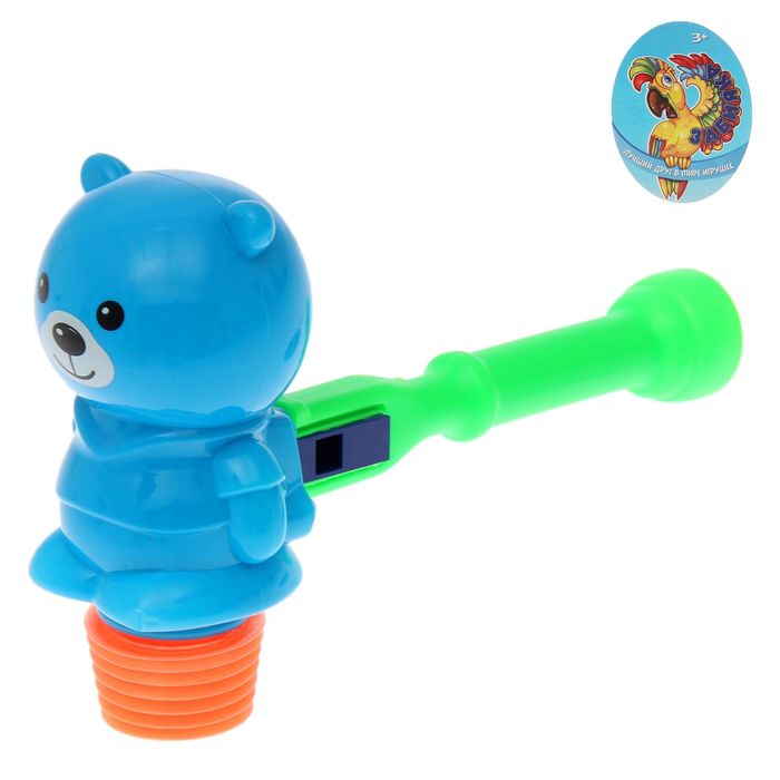 Молоток-пищалка "Мишка", МИКС