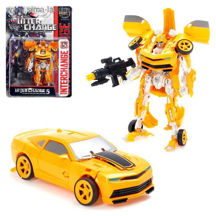Робот «Автобот», трансформируется, с оружием, МИКС
