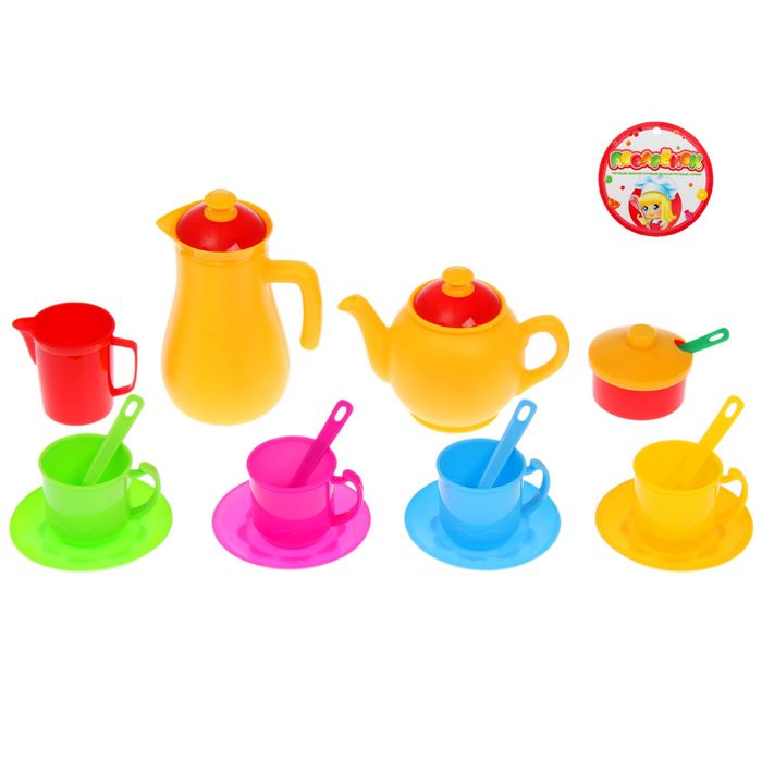 Набор посуды "Чаепитие", на 4 персоны, 17 предметов