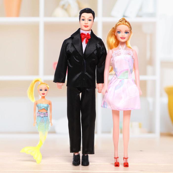 Кукла "Счастливая семья", МИКС