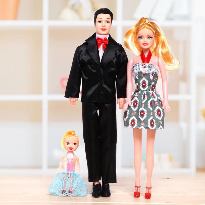 Кукла "Счастливая семья", МИКС