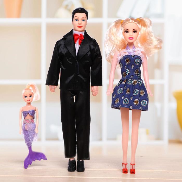 Кукла "Счастливая семья", МИКС