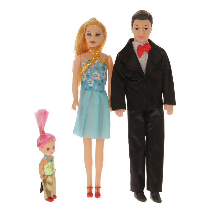 Кукла "Счастливая семья", МИКС