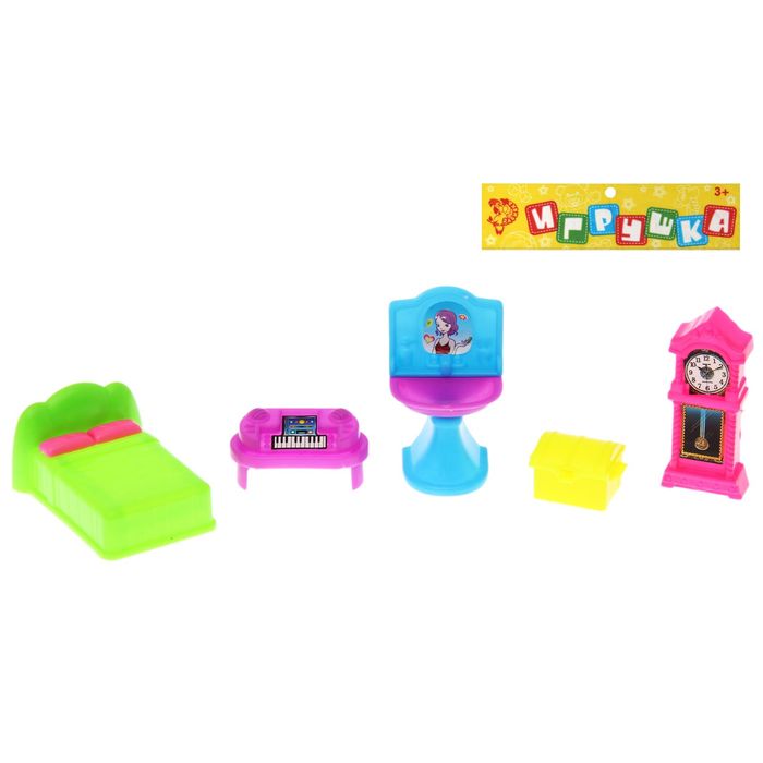 Мебель для кукол "Милый дом", МИКС