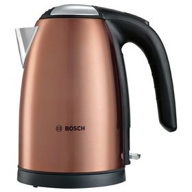 

Чайник электрический Bosch TWK7809, металл, 1.7 л, 2200 Вт, бронзовый