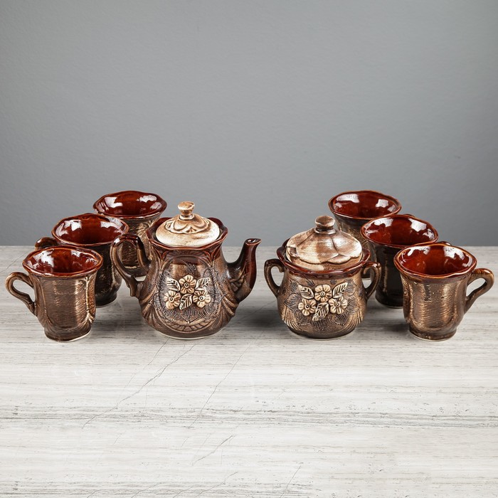 Чайный набор "Ажур" 8 предметов