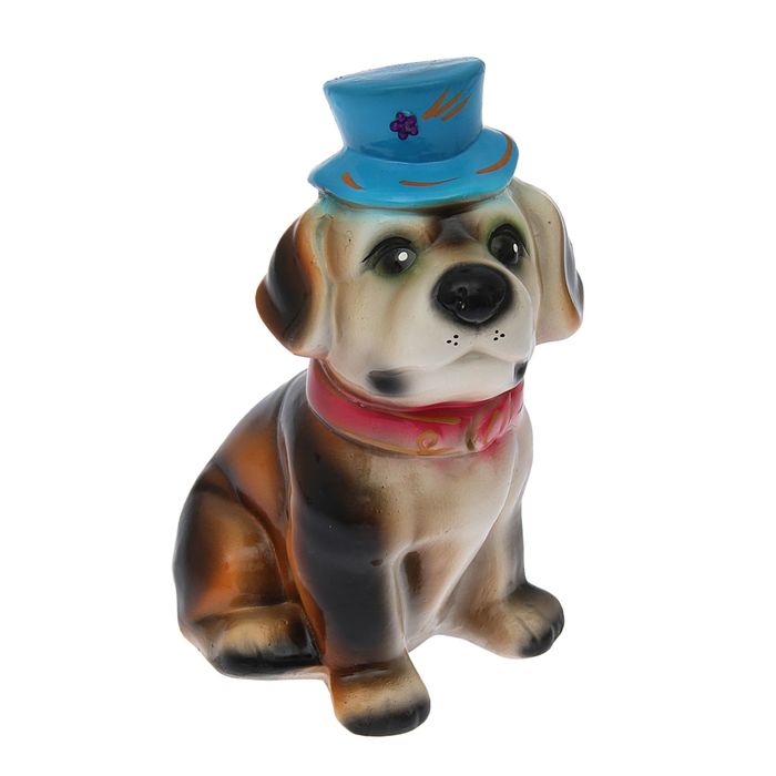 Копилка "Барбоскин в шляпке" глянец, микс