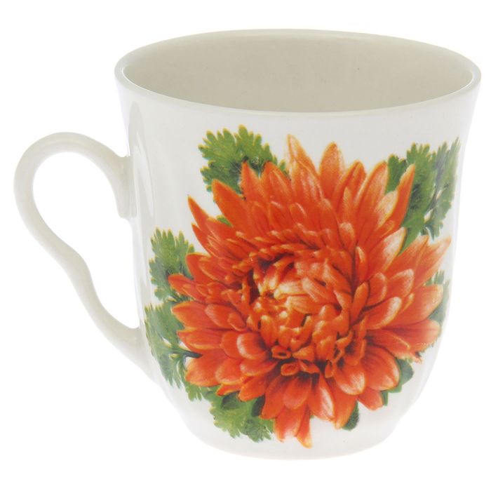 Кружка 200 мл "Бриз" цветы