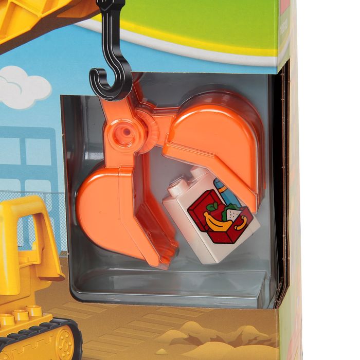 Конструктор "Большая стройплощадка", 67 деталей