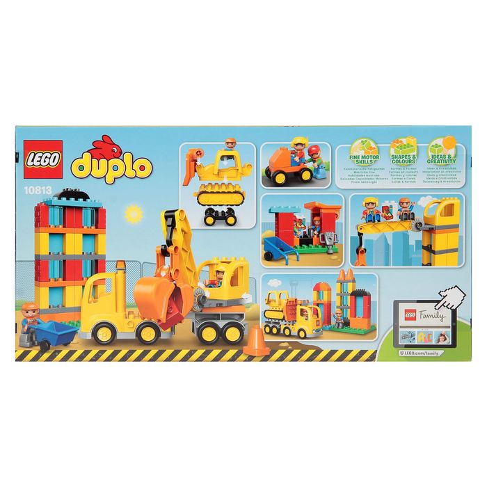 Конструктор "Большая стройплощадка", 67 деталей