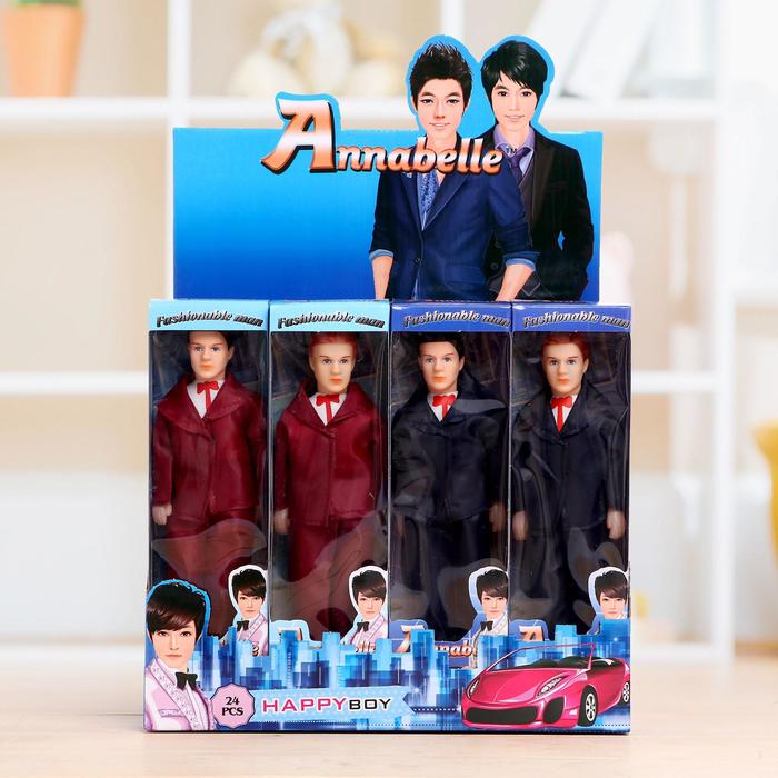 Кукла "Жених" в костюме, МИКС