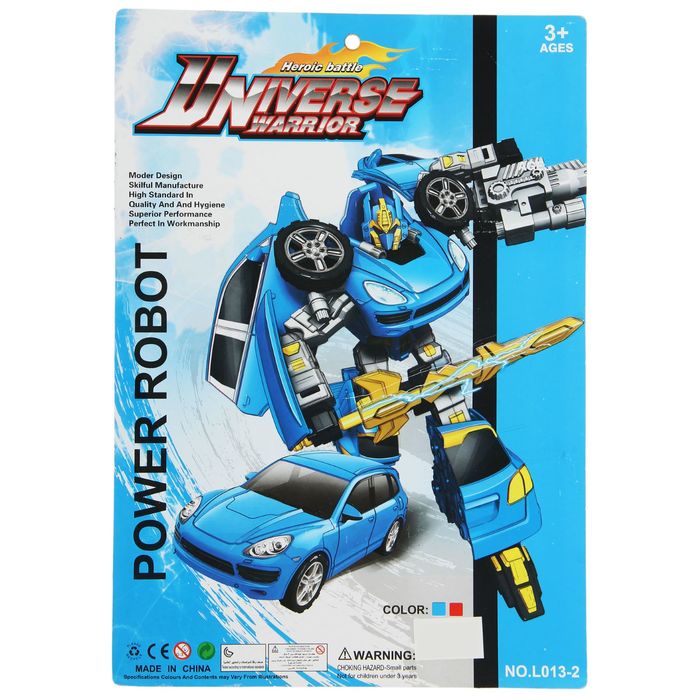 Робот-трансформер «Рободжип» с набором оружия, цвета МИКС