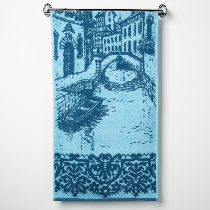 Полотенце махровое Venice ПЦ-2602-2123 50х90 см хл100% 460 гр/м