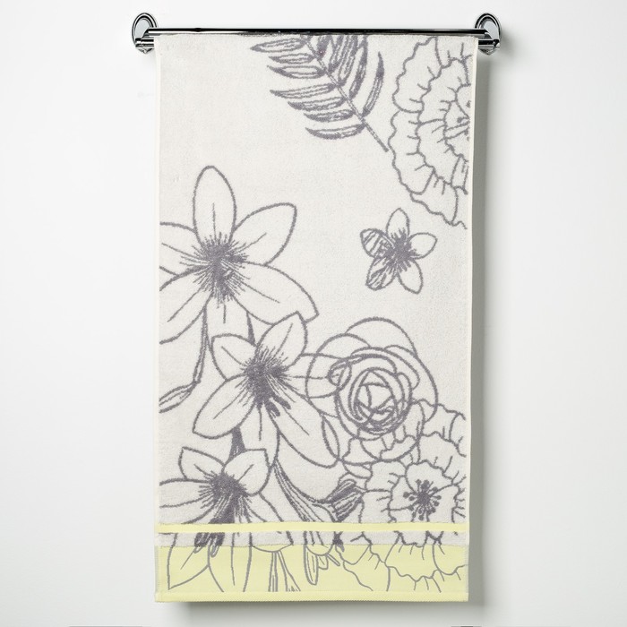 Полотенце махровое Capirosso ПЦ-2602-2498 50х90 см хл100% 460 гр/м